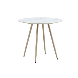 Zahradní stůl MELODY 80 cm - bílá