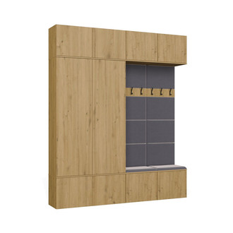 Předsíňová stěna HAGA IV 2Sz2W - dub artisan