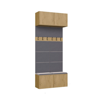 Předsíňová stěna HAGA II 2W - dub artisan